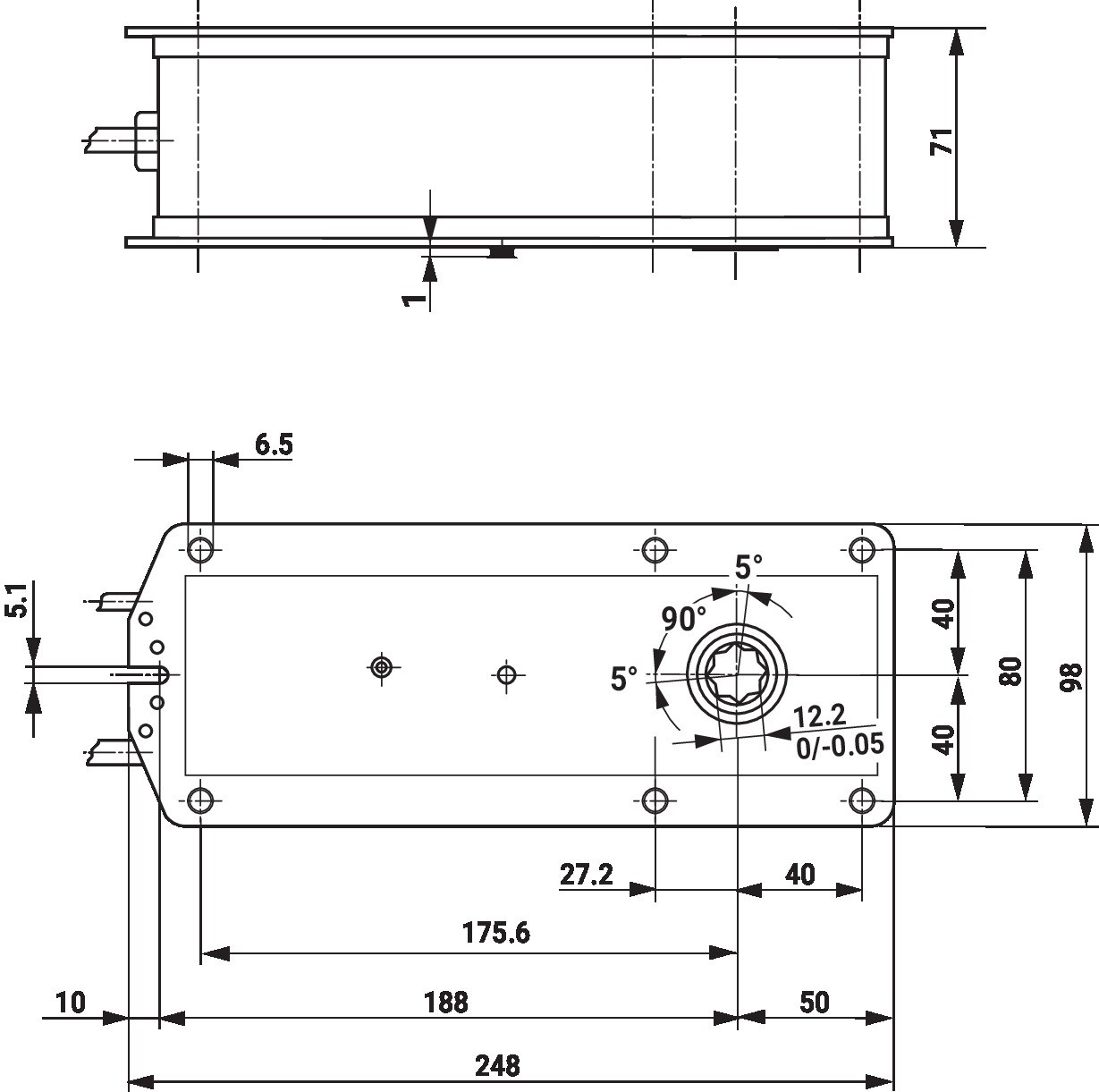 Электропривод Belimo BE230-12 (40 Н·м)