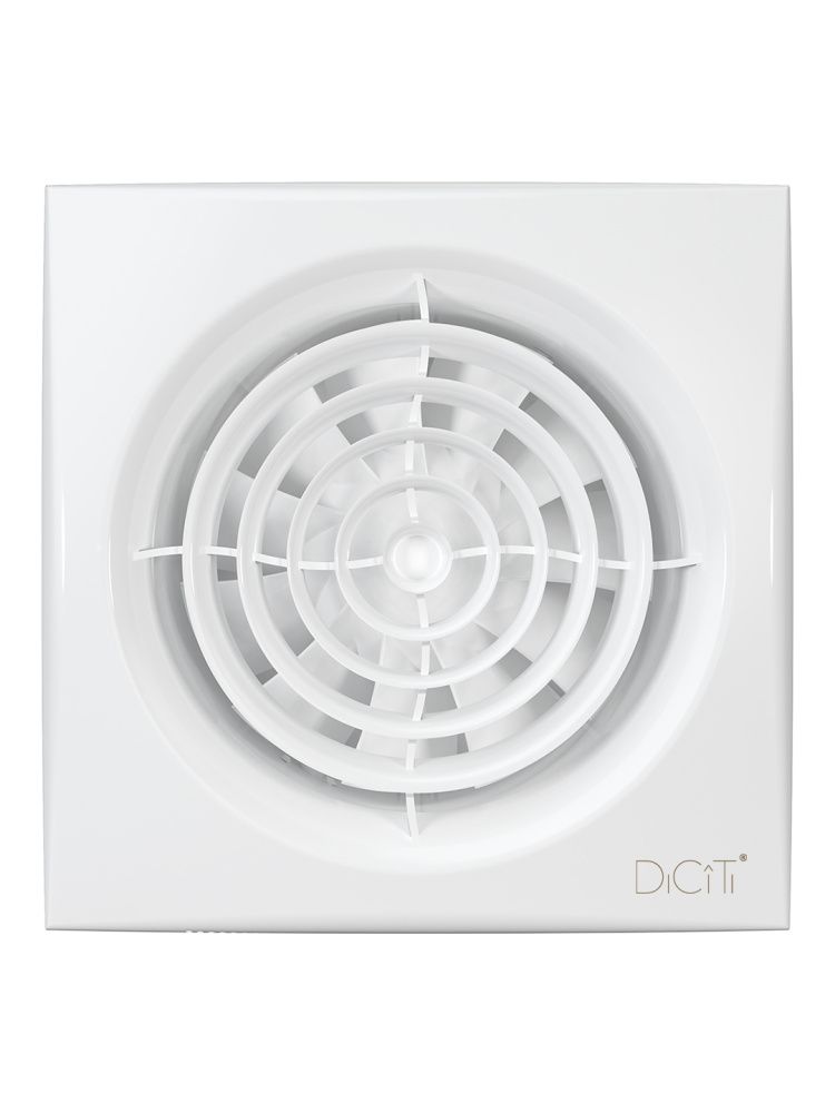 Вентилятор накладной AURA D125 обратный клапан DICITI