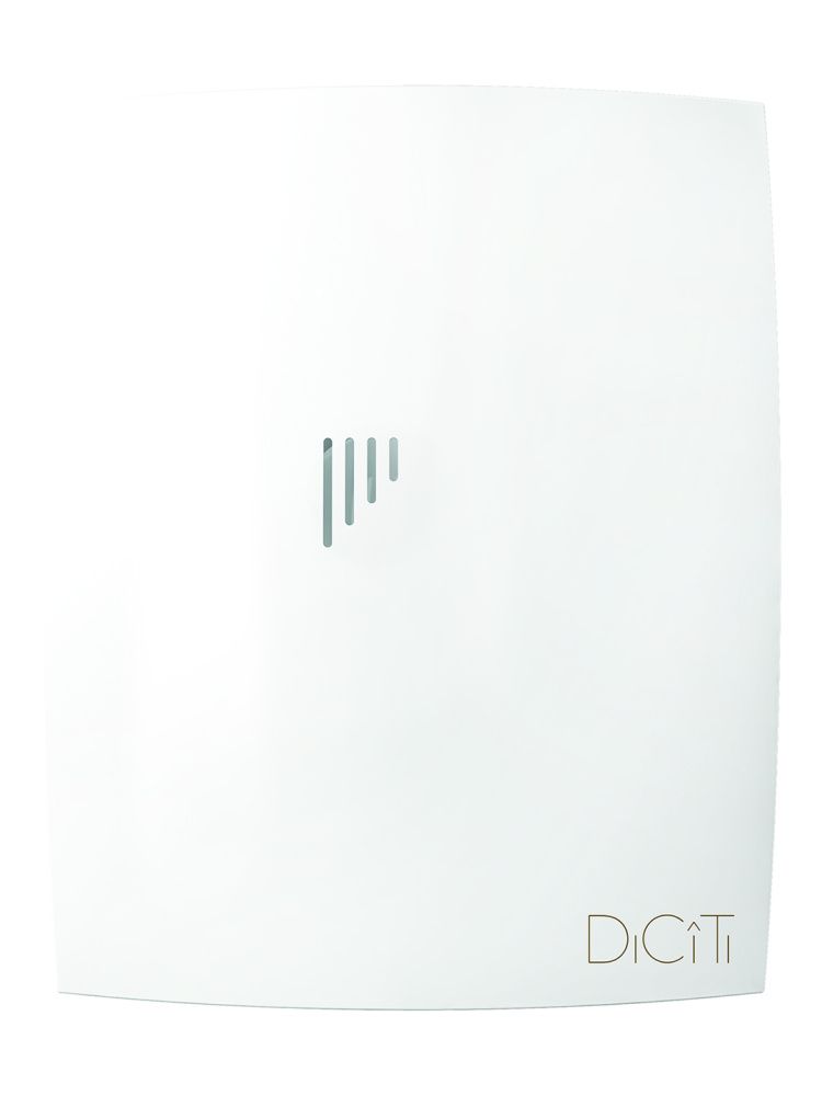 Вентилятор накладной BREEZE D125 обратный клапан DICITI