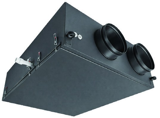 Приточно-вытяжная установка с пластинчатым рекуператором RWN-RP-1800(50c)-ЕС-W-Classic(N)