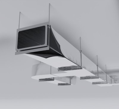 Лента РУ-ФЛЕКС ВЕНТ-СК 3×100 мм × 15 м